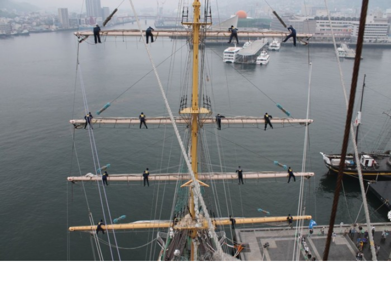 Chinese student’s practice aboard Russian sailship “Pallada”