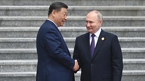 Владимир Путин направил поздравительную телеграмму Си Цзиньпину по случаю 75-летия образования КНР 